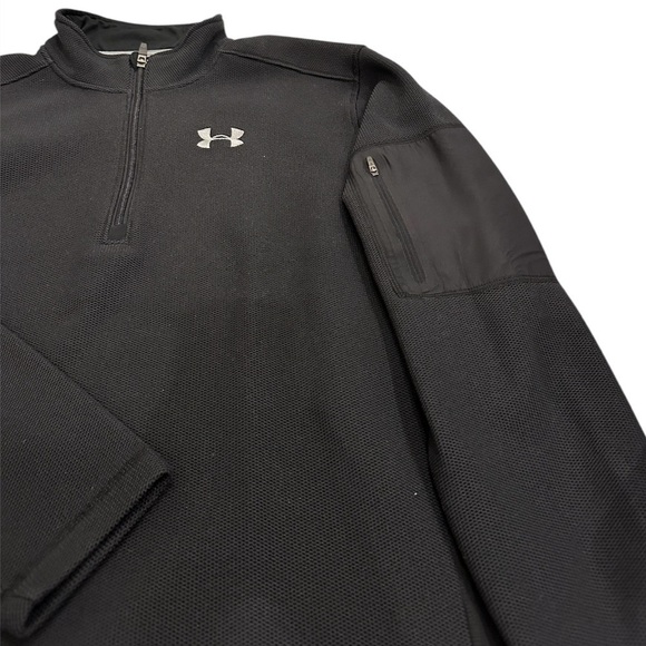 Under Armour Men's Specialist Quarter Zip XL Black - Picture 6 of 7